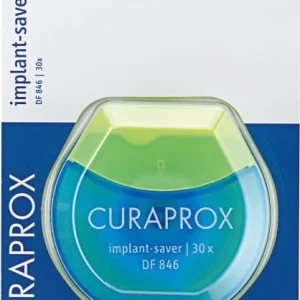 Nić dentystyczna Curaprox implant-saver DF846