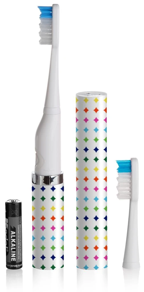 Szczoteczka soniczna Violife SlimSonic – na baterie - SPRINKLES ON TOP