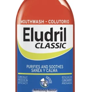 ELUDRIL CLASSIC - Płyn do płukania jamy ustnej z chlorheksydyną 0,10% 1l