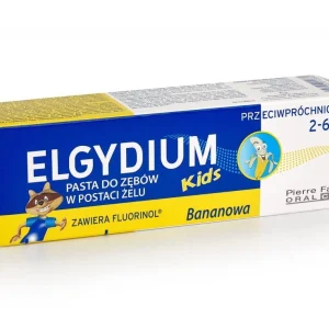 ELGYDIUM Kids pasta dla dzieci o smaku bananowym 2- 6 lat 50ml