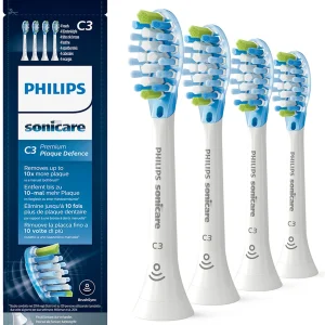 Końcówki Philips Sonicare C3 Premium Plaque Defence HX9044/17 białe  4 szt.