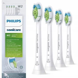 Końcówki Philips W2 Optimal White HX6064/10  kolor biały (4szt.)
