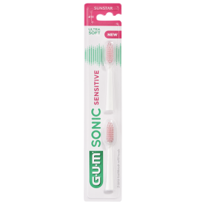 Końcówki do szczoteczki GUM Sonic Sensitive nadwrażliwość zębów