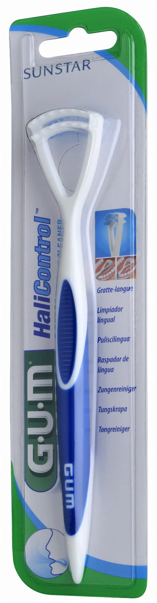 Szczoteczka/skrobaczka do języka Hali Control