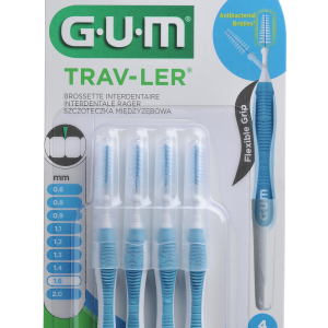 Szczoteczka międzyzębowa GUM Trav-Ler ISO 5, 1.6mm 4 szt.