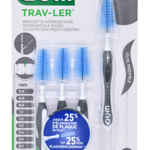 Szczoteczka międzyzębowa GUM Trav-Ler ISO 7, 2.6mm 4 szt.