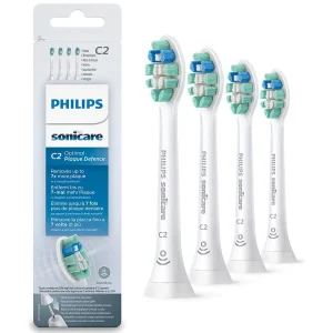 Końcówki Philips Sonicare C2 Optimal Plaque Defence HX9024/10 4 szt. - białe