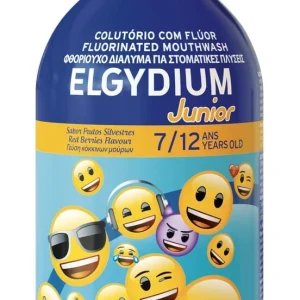ELGYDIUM Junior 7-12 płyn przeciwpróchniczy z fluorem 500ml