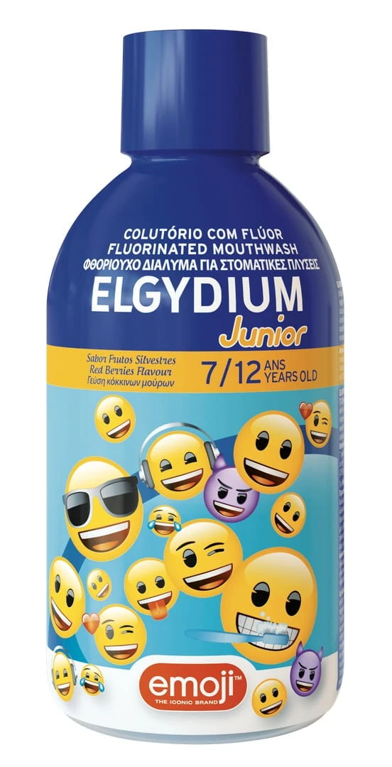 ELGYDIUM Junior 7-12 płyn przeciwpróchniczy z fluorem 500ml