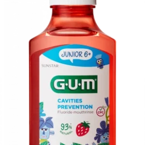 Płyn dla dzieci GUM Junior 6+ o smaku truskawkowym 300ml