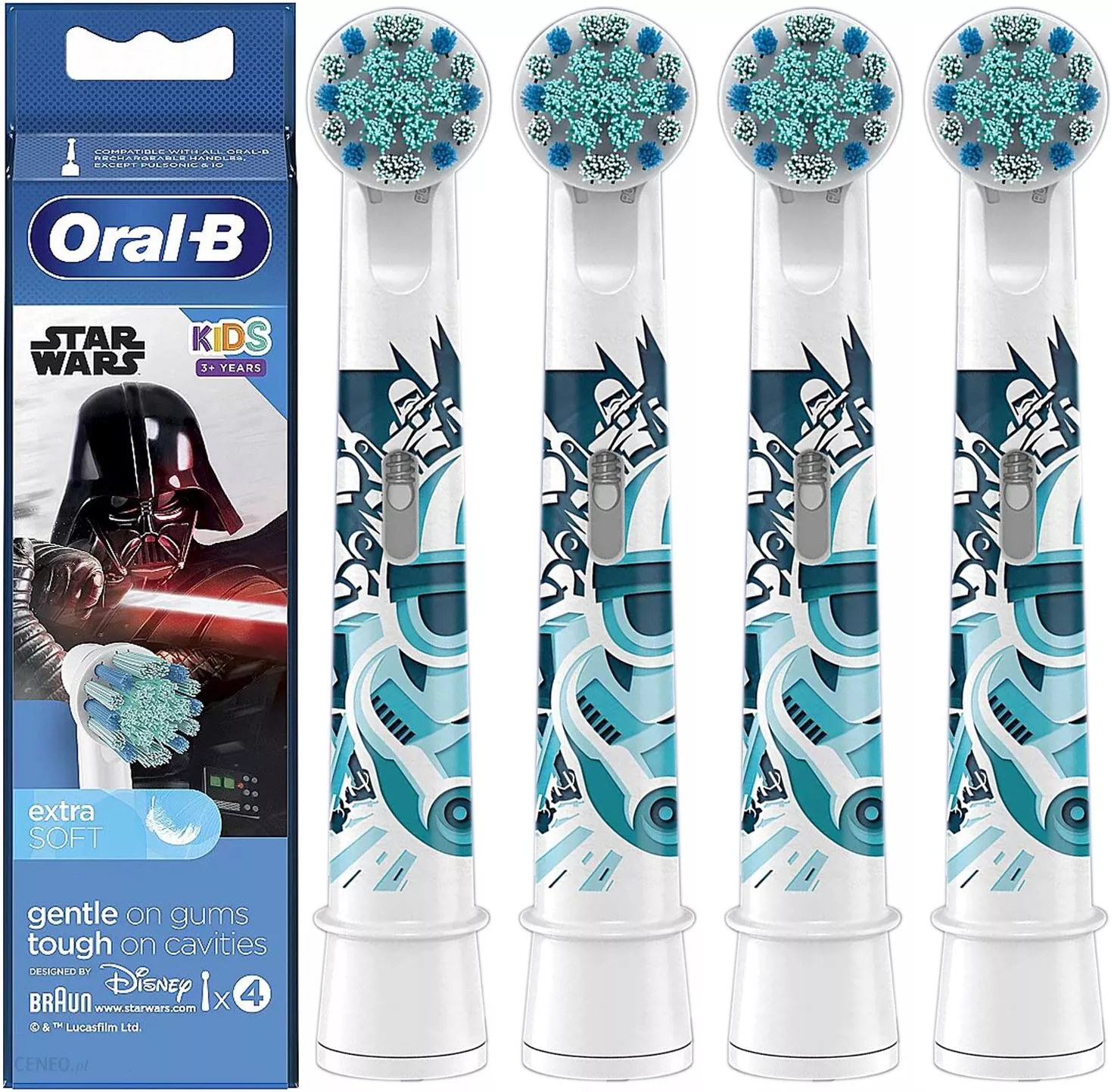 Końcówki Oral-B  Stages Power Star Wars EB10 4 szt.