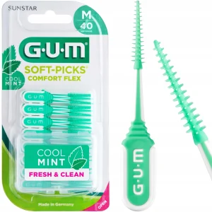Czyściki międzyzębowe GUM Soft-Picks Comfort Flex M