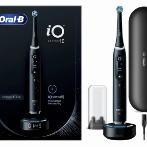 Szczoteczka magnetyczna Braun Oral-B iO 10 Cosmic Black z etui