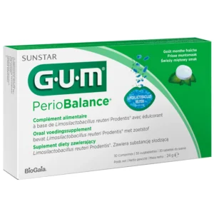 Tabletki do ssania GUM PerioBalance smak miętowy 30szt