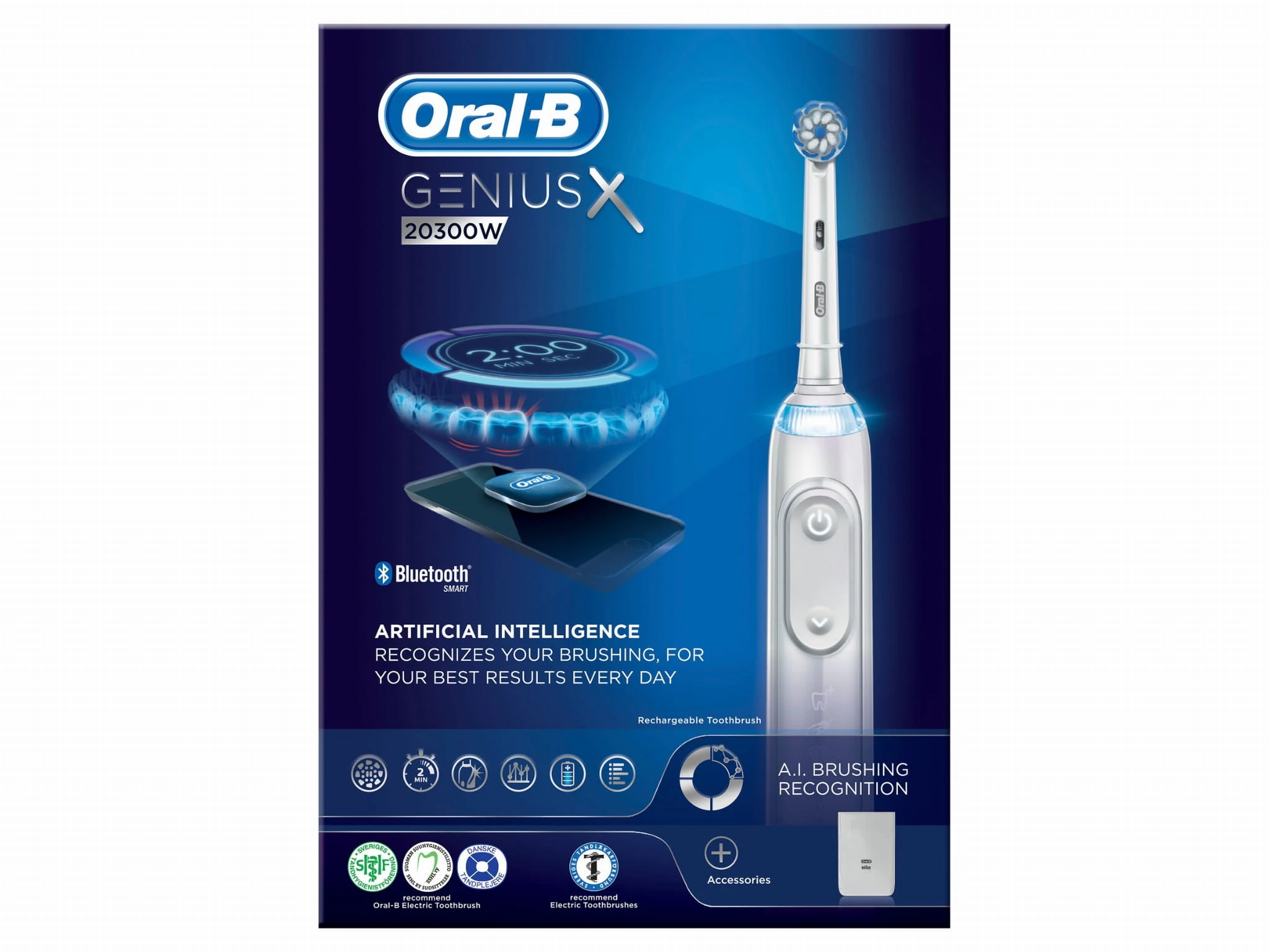 Szczoteczka Braun Oral-B Genius X 20300W Fuji White