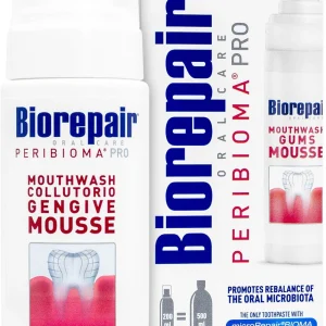 BIOREPAIR PERIBIOMA kojąca pianka na dziąsła z probiotykami 200 ml