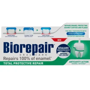Biorepair Pełna Ochrona - pasta do zębów z cząsteczkami Microrepair naprawiająca powierzchnie szkliwa 75 ml
