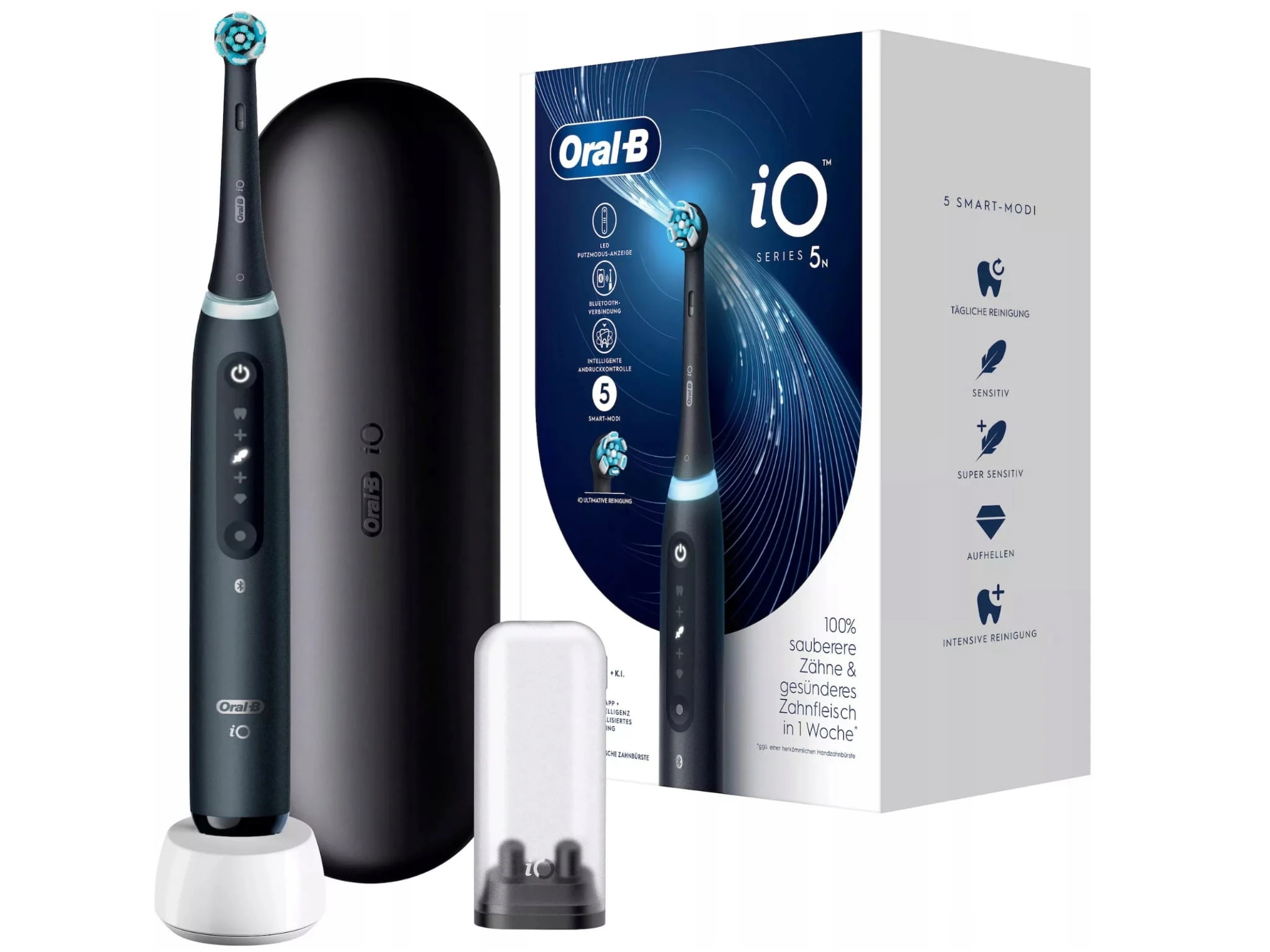 Szczoteczka magnetyczna Braun Oral-B iO 5 Matt Black