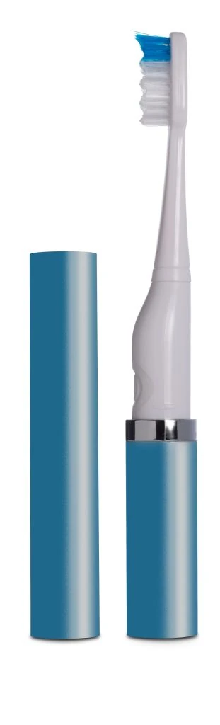 Szczoteczka soniczna Violife SlimSonic – na baterie - Metalic Blue