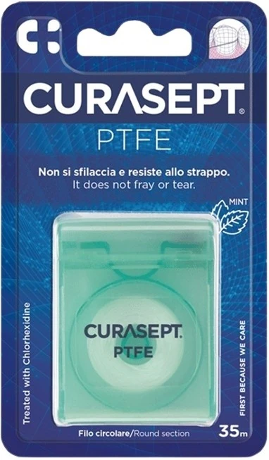 Nić Curasept Floss PTFE Green 35m