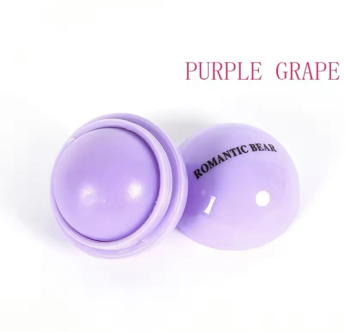 Romantic Bear - nawilżający balsam do ust Purple - Winogrono