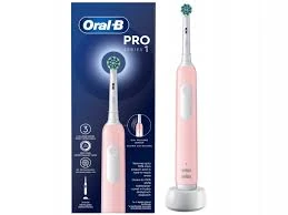 Szczoteczka Obrotowa Elektryczna do Zębów Oral-B Pro Series 1 różowa pink