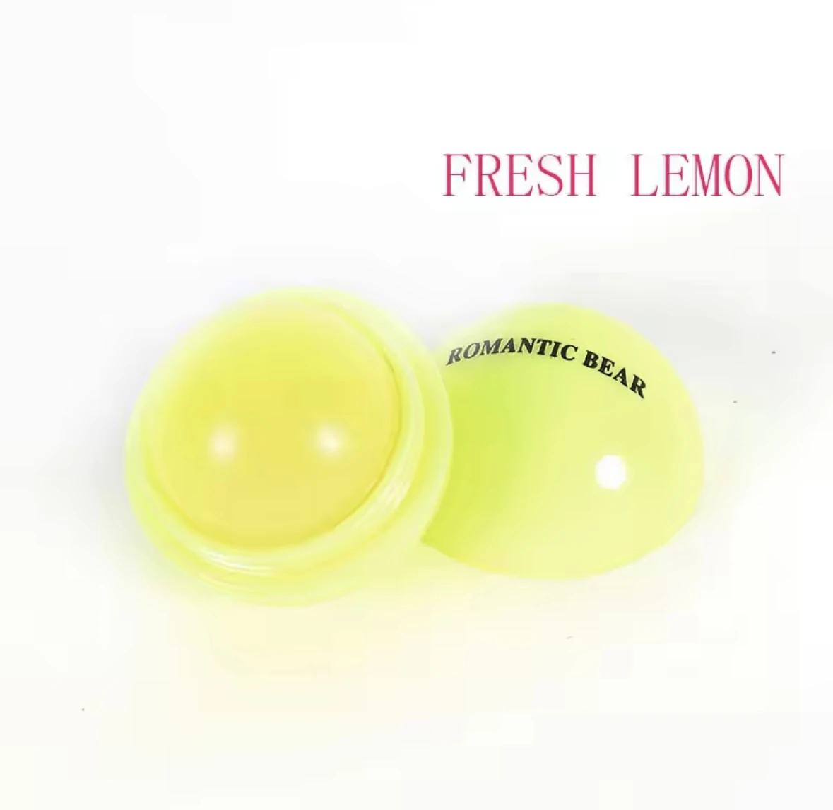 Romantic Bear - nawilżający balsam do ust Yellow - Cytryna