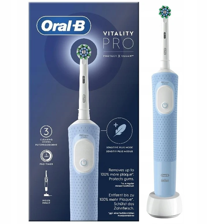Elektryczna Szczoteczka do zębów ORAL-B Vitality PRO D103 blue - niebieska