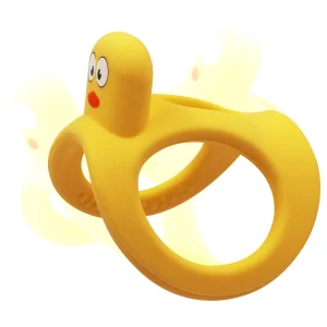 Mombella - Gryzak Zabawka - Kaczka - Yellow