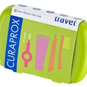 Curaprox Travel Set Be You - zestaw podróżny - zielony