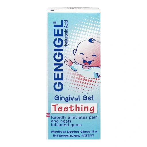 GENGIGEL teething żel na ząbkowanie z kwasem hialuronowym 20 ml