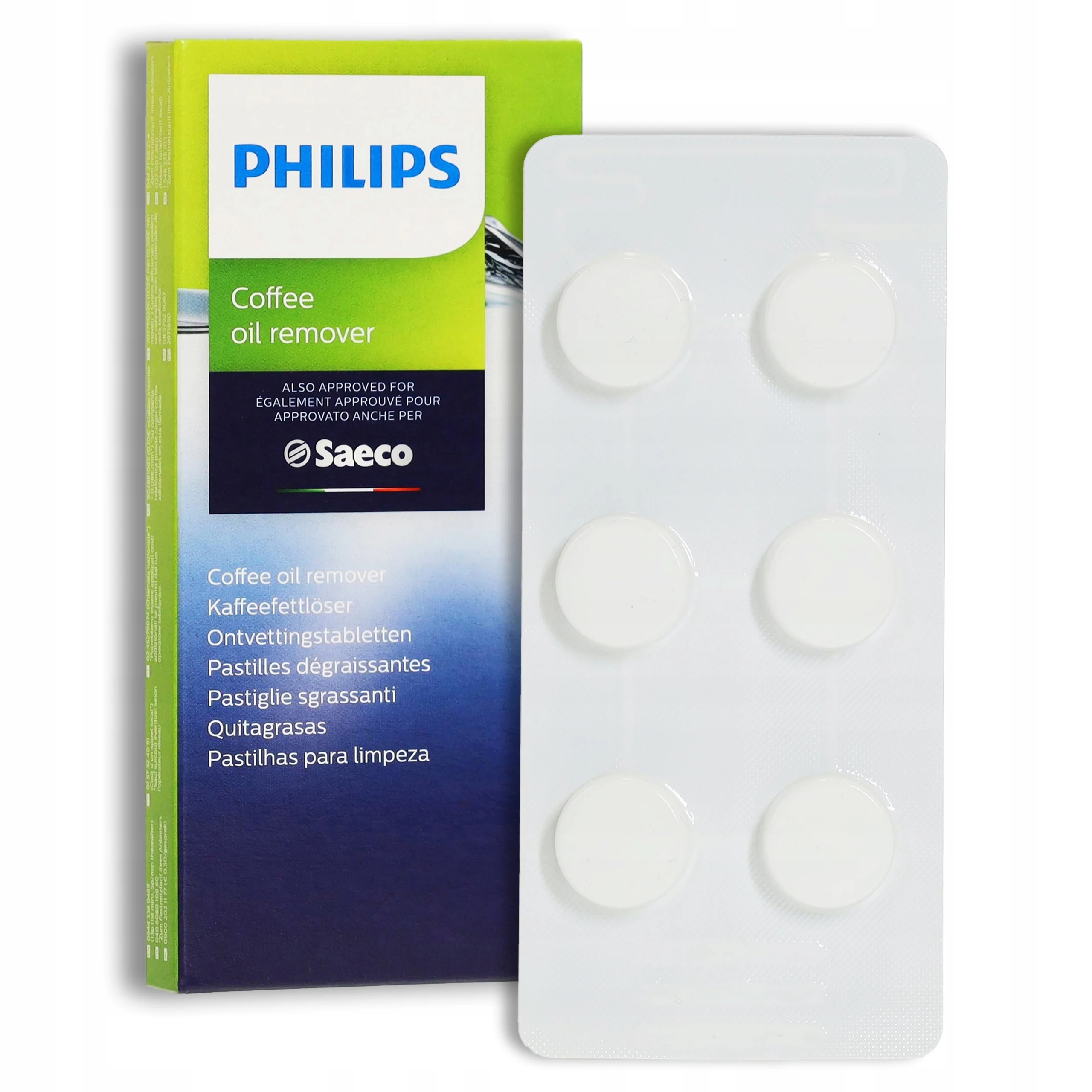 Philips CA6704/10 tabletki odtłuszczające do ekspresu Saeco