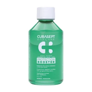 CURASEPT DAYCARE BOOSTER Płyn Do Płukania Ust - Ziołowa Mięta - 500 ml
