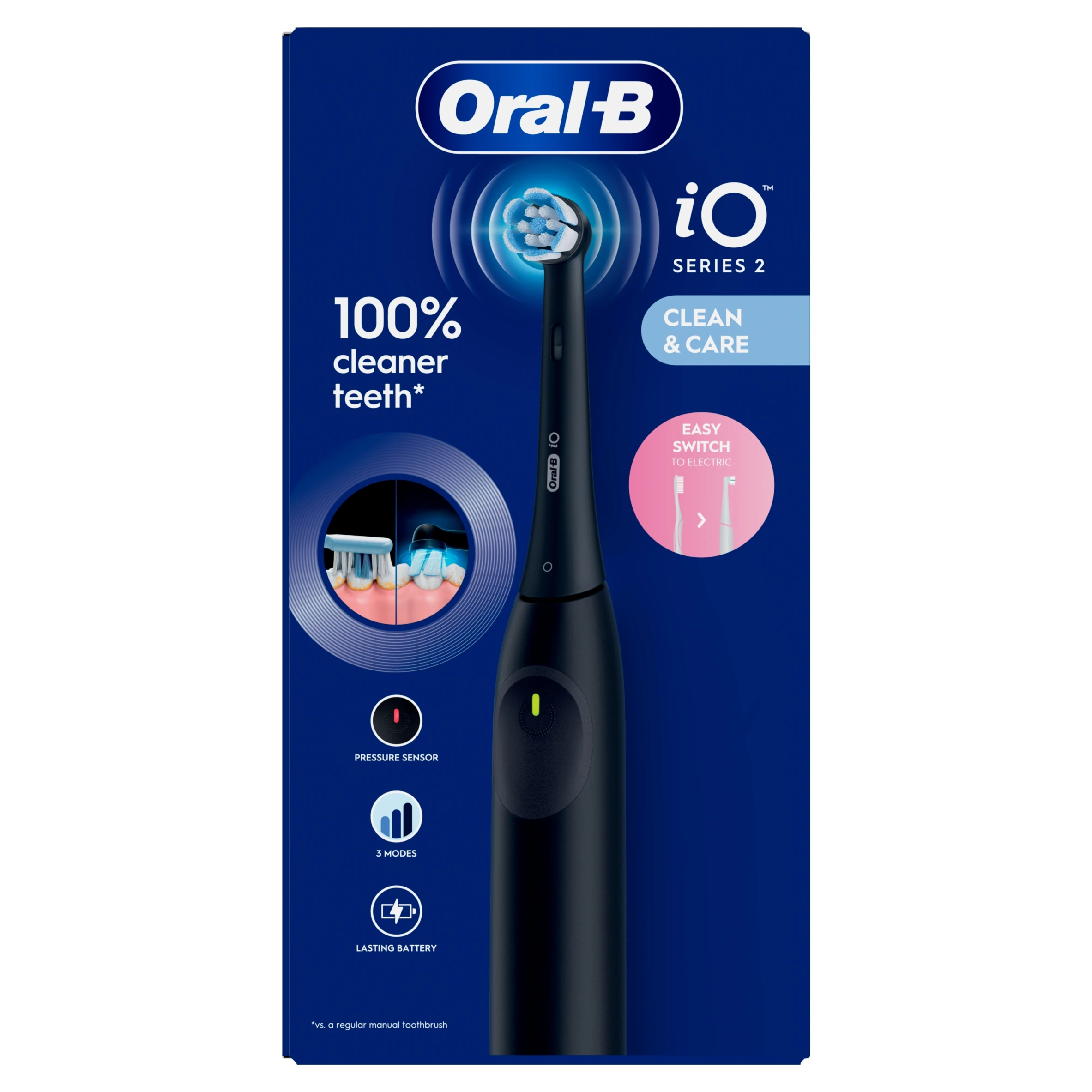 Szczoteczka magnetyczna Oral-B iO2 - Night Black