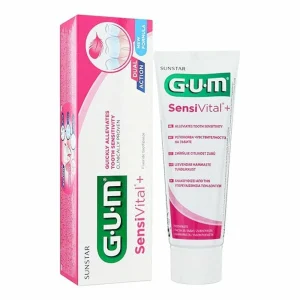 GUM SensiVital+ – pasta/żel do zębów 75 ml dla osób z nadwrażliwością zębów