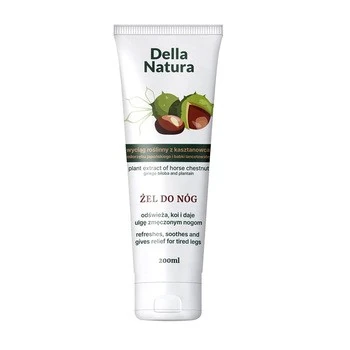 DELLA NATURA Żel do nóg z kasztanowca -  200 ml