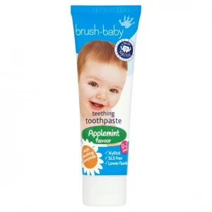 BRUSH-BABY Pasta dla dzieci 0-2 lat - jabłko-rumianek - 50 ml