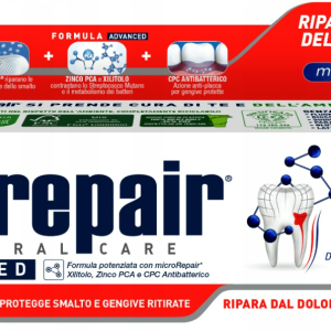 Biorepair Advanced Sensitive  – Pasta do zębów dla osób z nadwrażliwością- szybka ulga 75 ml
