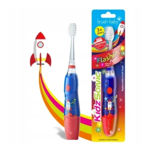 BRUSH-BABY KidzSonic Szczoteczka Soniczna RAKIETA 3+