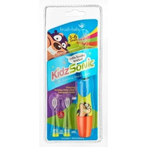 BRUSH-BABY KidzSonic Szczoteczka Soniczna BÓBR 3-6 lat
