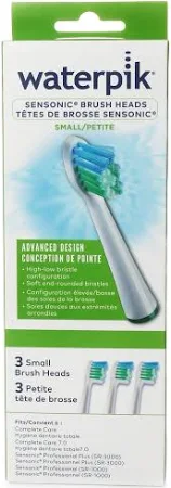 Końcówki Waterpik do szczoteczki soncznej małe SRSB-3 szt.