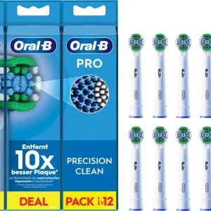Końcówki do szczoteczki Oral-B PRO Precision Clean EB20RX- białe 12 sztuk