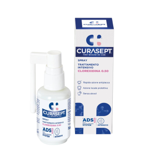 SPRAY CURASEPT 0,5 % antybakteryjny spray do jamy ustnej z chlorheksydyną 30 ml