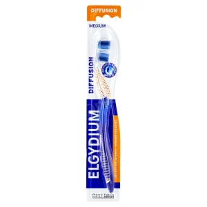ELGYDIUM Diffusion - szczoteczka do zębów i do czyszczenia języka MIĘKKA