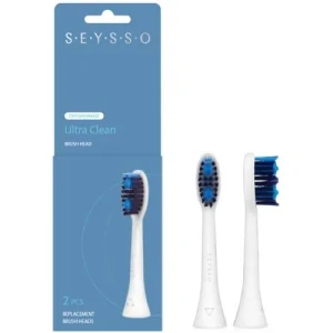 SEYSSO Ultra Clean - Końcówki do szczoteczki sonicznej 2szt.