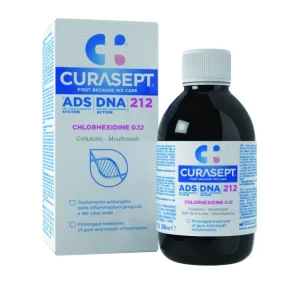 Płyn Curasept ADS DNA 212 do płukania jamy ustnej z chlorheksydyną 0.12% 200ml