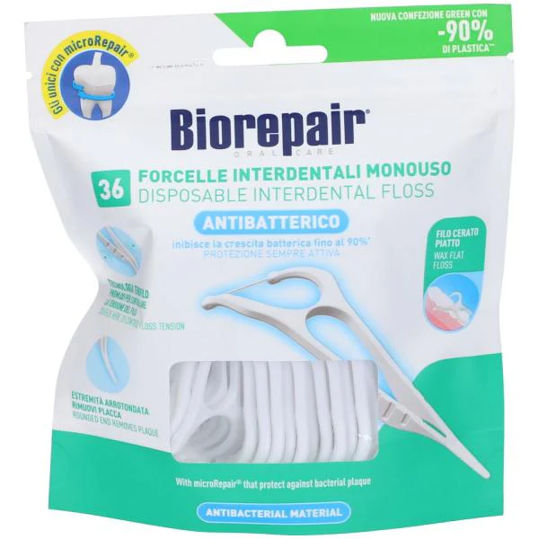 Biorepair Flosser Nitko-wykałaczki 36 szt (zielone)