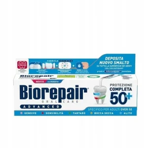 Biorepair Advanced Complete Protection 50+ – Pasta do zębów 75 ml - dla osób po 50 roku życia