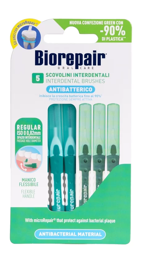 Biorepair szczoteczki międzyzębowe Regular 5 szt (zielone)