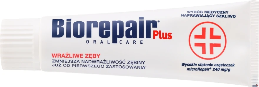 Biorepair Plus Sensitive Teeth - Pasta do wrażliwych zębów format podróżny 15ml